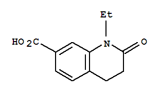 (9ci)-1-乙基-1,2,3,4-四氫-2-氧代-7-喹啉羧酸結(jié)構(gòu)式_813425-19-3結(jié)構(gòu)式