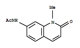 (9ci)-n-(1,2-二氫-1-甲基-2-氧代-7-喹啉)-乙酰胺結(jié)構(gòu)式_813425-44-4結(jié)構(gòu)式