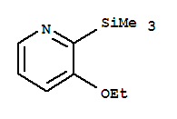 Pyridine, 3-ethoxy-2-(trimethylsilyl)-(9ci)Structure,81376-79-6Structure Pyridine, 3-ethoxy-2-(trimethylsilyl)-(9ci) Structure,81376-79-6Structure