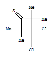 Cyclobutanethione, 3,3-dichloro-2,2,4,4-tetramethyl-(9ci) Structure,814876-19-2Structure