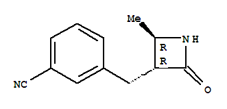 Benzonitrile, 3-[[(2r,3r)-2-methyl-4-oxo-3-azetidinyl]methyl]-(9ci) Structure,815578-28-0Structure