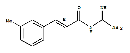 2-Propenamide,n-(aminoiminomethyl)-3-(3-methylphenyl)-,(2e)-(9ci)Structure,815585-14-9Structure 2-Propenamide,n-(aminoiminomethyl)-3-(3-methylphenyl)-,(2e)-(9ci) Structure,815585-14-9Structure