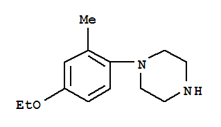 Piperazine, 1-(4-ethoxy-2-methylphenyl)-(9ci)Structure,817170-68-6Structure Piperazine, 1-(4-ethoxy-2-methylphenyl)-(9ci) Structure,817170-68-6Structure
