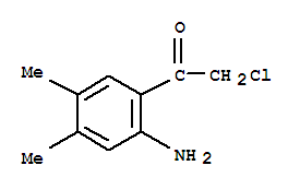 Ethanone, 1-(2-amino-4,5-dimethylphenyl)-2-chloro-Structure,817209-30-6Structure Ethanone, 1-(2-amino-4,5-dimethylphenyl)-2-chloro- Structure,817209-30-6Structure