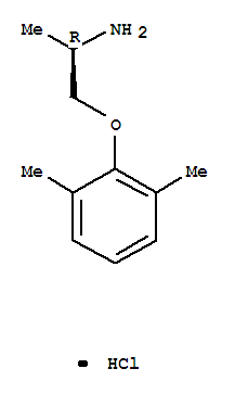 (2R)-1-(2,6-dimethylphenoxy)-2-propanaminium chlorideStructure,81771-86-0Structure (2R)-1-(2,6-dimethylphenoxy)-2-propanaminium chloride Structure,81771-86-0Structure