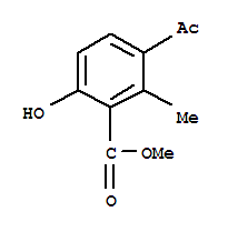 Benzoic acid, 3-acetyl-6-hydroxy-2-methyl-, methyl ester (9ci)Structure,819052-32-9Structure Benzoic acid, 3-acetyl-6-hydroxy-2-methyl-, methyl ester (9ci) Structure,819052-32-9Structure