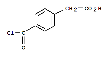 Benzeneacetic acid, 4-(chlorocarbonyl)-(9ci)Structure,81911-36-6Structure Benzeneacetic acid, 4-(chlorocarbonyl)-(9ci) Structure,81911-36-6Structure