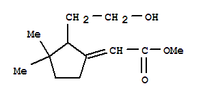 (9ci)-[2-(2-羥基乙基)-3,3-二甲基環(huán)戊基]-乙酸甲酯結(jié)構(gòu)式_819867-85-1結(jié)構(gòu)式