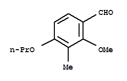 Benzaldehyde, 2-methoxy-3-methyl-4-propoxy-(9ci)Structure,820237-56-7Structure Benzaldehyde, 2-methoxy-3-methyl-4-propoxy-(9ci) Structure,820237-56-7Structure