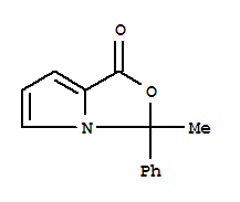 (9ci)-3-甲基-3-苯基-1H,3h-吡咯并[1,2-c]噁唑-1-酮結(jié)構(gòu)式_820964-05-4結(jié)構(gòu)式