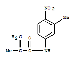 2-Propenamide,2-methyl-n-(3-methyl-4-nitrophenyl)-(9ci)Structure,821764-65-2Structure 2-Propenamide,2-methyl-n-(3-methyl-4-nitrophenyl)-(9ci) Structure,821764-65-2Structure