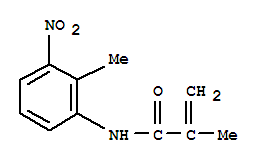 2-Propenamide,2-methyl-n-(2-methyl-3-nitrophenyl)-(9ci)Structure,821765-16-6Structure 2-Propenamide,2-methyl-n-(2-methyl-3-nitrophenyl)-(9ci) Structure,821765-16-6Structure