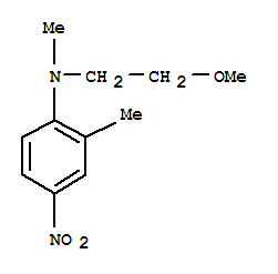 Benzenamine, n-(2-methoxyethyl)-n,2-dimethyl-4-nitro-(9ci)Structure,821776-66-3Structure Benzenamine, n-(2-methoxyethyl)-n,2-dimethyl-4-nitro-(9ci) Structure,821776-66-3Structure