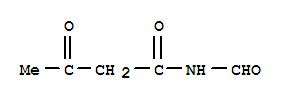 Butanamide, n-formyl-3-oxo-(9ci) Structure,82437-52-3Structure