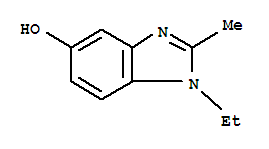 1H-benzimidazol-5-ol,1-ethyl-2-methyl-(9ci)Structure,82612-27-9Structure 1H-benzimidazol-5-ol,1-ethyl-2-methyl-(9ci) Structure,82612-27-9Structure