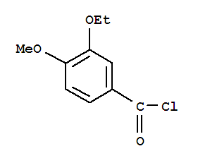 Benzoyl chloride, 3-ethoxy-4-methoxy-(9ci)Structure,82613-08-9Structure Benzoyl chloride, 3-ethoxy-4-methoxy-(9ci) Structure,82613-08-9Structure