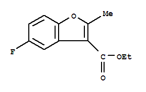 (9ci)-5-氟-2-甲基-3-苯并呋喃羧酸乙酯結(jié)構式_826990-64-1結(jié)構式