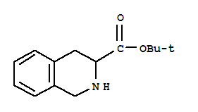 1,2,3,4-Tetrahydro-3-isoquinolinecarboxylic acid t-butyl esterStructure,82716-91-4Structure 1,2,3,4-Tetrahydro-3-isoquinolinecarboxylic acid t-butyl ester Structure,82716-91-4Structure