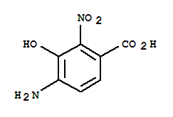 Benzoic acid, 4-amino-3-hydroxy-2-nitro-(9ci)Structure,82819-66-7Structure Benzoic acid, 4-amino-3-hydroxy-2-nitro-(9ci) Structure,82819-66-7Structure