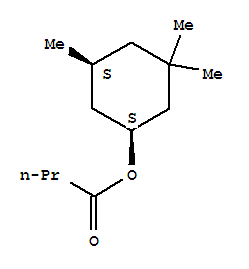 (1R,5r)-3,3,5-trimethylcyclohexyl butyrateStructure,828912-41-0Structure (1R,5r)-3,3,5-trimethylcyclohexyl butyrate Structure,828912-41-0Structure