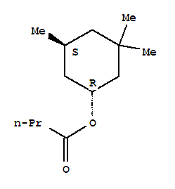 Butanoic acid,(1r,5s)-3,3,5-trimethylcyclohexyl ester,rel-(9ci)Structure,828912-42-1Structure Butanoic acid,(1r,5s)-3,3,5-trimethylcyclohexyl ester,rel-(9ci) Structure,828912-42-1Structure
