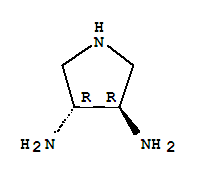 3,4-Pyrrolidinediamine,(3r,4r)-rel-(9ci)Structure,828928-28-5Structure 3,4-Pyrrolidinediamine,(3r,4r)-rel-(9ci) Structure,828928-28-5Structure