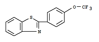 2-(4-Trifluoromethoxy-phenyl)-benzothiazoleStructure,831242-63-8Structure 2-(4-Trifluoromethoxy-phenyl)-benzothiazole Structure,831242-63-8Structure
