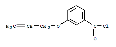 Benzoyl chloride, 3-(2-propenyloxy)-(9ci)Structure,83230-73-3Structure Benzoyl chloride, 3-(2-propenyloxy)-(9ci) Structure,83230-73-3Structure