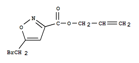 Allyl 5-(bromomethyl)isoxazole-3-carboxylateStructure,833445-84-4Structure Allyl 5-(bromomethyl)isoxazole-3-carboxylate Structure,833445-84-4Structure