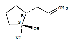 Cyclopentanecarbonitrile,1-hydroxy-2-(2-propenyl)-,(1r,2s)-rel-(9ci)Structure,834885-49-3Structure Cyclopentanecarbonitrile,1-hydroxy-2-(2-propenyl)-,(1r,2s)-rel-(9ci) Structure,834885-49-3Structure