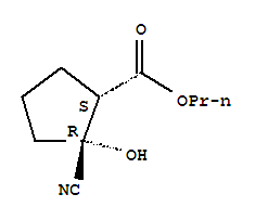 Cyclopentanecarboxylic acid,2-cyano-2-hydroxy-,propyl ester,(1r,2s)-rel-(9ci)Structure,834885-86-8Structure Cyclopentanecarboxylic acid,2-cyano-2-hydroxy-,propyl ester,(1r,2s)-rel-(9ci) Structure,834885-86-8Structure