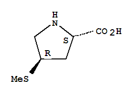 L-proline, 4-(methylthio)-, trans-(9ci)Structure,83624-61-7Structure L-proline, 4-(methylthio)-, trans-(9ci) Structure,83624-61-7Structure