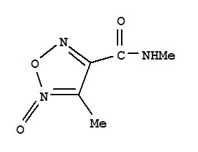 1,2,5-Oxadiazole-3-carboxamide, n,4-dimethyl-, 5-oxideStructure,83644-90-0Structure 1,2,5-Oxadiazole-3-carboxamide, n,4-dimethyl-, 5-oxide Structure,83644-90-0Structure