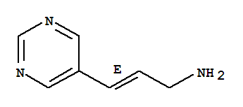 2-Propen-1-amine, 3-(5-pyrimidinyl)-, (e)-(9ci)Structure,83665-88-7Structure 2-Propen-1-amine, 3-(5-pyrimidinyl)-, (e)-(9ci) Structure,83665-88-7Structure