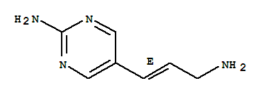 2-Pyrimidinamine, 5-(3-amino-1-propenyl)-, (e)-(9ci) Structure,83681-28-1Structure