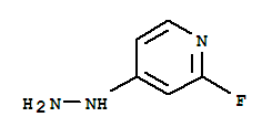 2-Fluoro-4-hydrazinylpyridineStructure,837364-87-1Structure 2-Fluoro-4-hydrazinylpyridine Structure,837364-87-1Structure