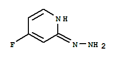 4-Fluoro-2-hydrazinylpyridineStructure,837364-92-8Structure 4-Fluoro-2-hydrazinylpyridine Structure,837364-92-8Structure