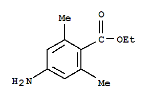 Benzoic acid, 4-amino-2,6-dimethyl-, ethyl ester (9ci)Structure,83795-46-4Structure Benzoic acid, 4-amino-2,6-dimethyl-, ethyl ester (9ci) Structure,83795-46-4Structure
