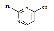 (9ci)-2-苯基-4-嘧啶甲腈結構式_83858-04-2結構式