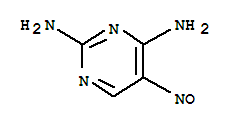 (9ci)-5-亞硝基-2,4-嘧啶二胺結(jié)構(gòu)式_83961-89-1結(jié)構(gòu)式