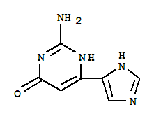 4(1H)-pyrimidinone,2-amino-6-(1h-imidazol-4-yl)-(9ci)Structure,840529-33-1Structure 4(1H)-pyrimidinone,2-amino-6-(1h-imidazol-4-yl)-(9ci) Structure,840529-33-1Structure