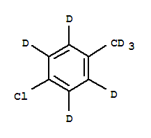 對氯甲苯-D7結(jié)構(gòu)式_84344-06-9結(jié)構(gòu)式