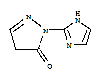 (5CI)-1-(2-咪唑)-2-吡唑-5-酮結(jié)構(gòu)式_845749-94-2結(jié)構(gòu)式