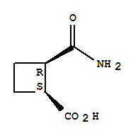 Cyclobutanecarboxylic acid, 2-(aminocarbonyl)-, cis-(9ci)Structure,84585-78-4Structure Cyclobutanecarboxylic acid, 2-(aminocarbonyl)-, cis-(9ci) Structure,84585-78-4Structure
