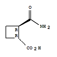 Cyclobutanecarboxylic acid, 2-(aminocarbonyl)-, trans-(9ci)Structure,84585-79-5Structure Cyclobutanecarboxylic acid, 2-(aminocarbonyl)-, trans-(9ci) Structure,84585-79-5Structure
