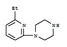 (9CI)-1-(6-乙基-2-吡啶)-哌嗪結構式_846031-97-8結構式