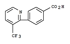 4-(3-(Trifluoromethyl)pyridin-2-yl)benzoic acidStructure,847446-88-2Structure 4-(3-(Trifluoromethyl)pyridin-2-yl)benzoic acid Structure,847446-88-2Structure