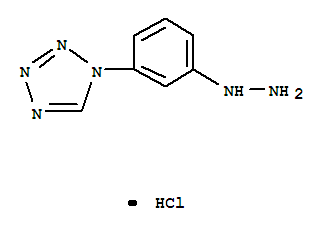 1-(3-Hydrazinylphenyl)-1h-tetrazole hydrochlorideStructure,847606-72-8Structure 1-(3-Hydrazinylphenyl)-1h-tetrazole hydrochloride Structure,847606-72-8Structure