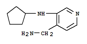 (9ci)-3-(環(huán)戊基氨基)-4-吡啶甲胺結(jié)構(gòu)式_847666-34-6結(jié)構(gòu)式