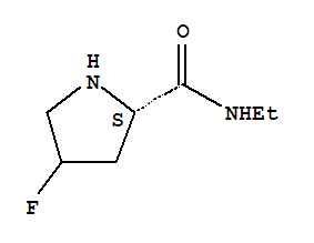 2-Pyrrolidinecarboxamide,n-ethyl-4-fluoro-,(2s)-(9ci)Structure,847866-53-9Structure 2-Pyrrolidinecarboxamide,n-ethyl-4-fluoro-,(2s)-(9ci) Structure,847866-53-9Structure